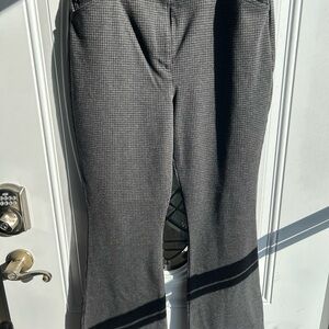 Express Black and Gray Houndstooth Knit Jeans, size 12